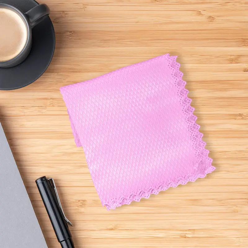 Set De 2 Trapos De Microfibra Color Rosa, 30X30cm 2