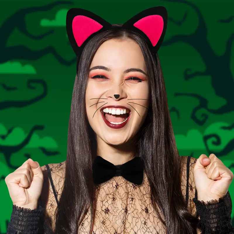 Set De 3 Accesorios Para Disfraz De Gatito 1