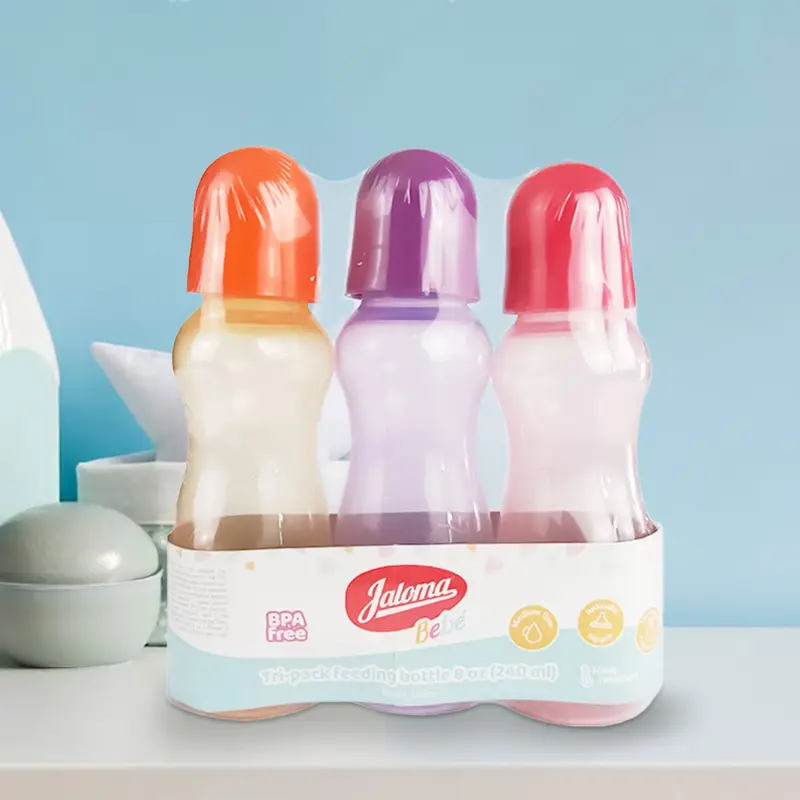 Set De 3 Biberones Jaloma 240Ml 1