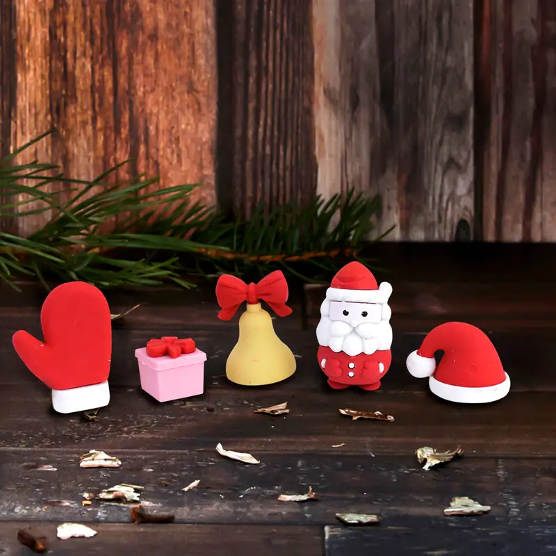Set De 4 Borradores Con Diseño De Navidad 2