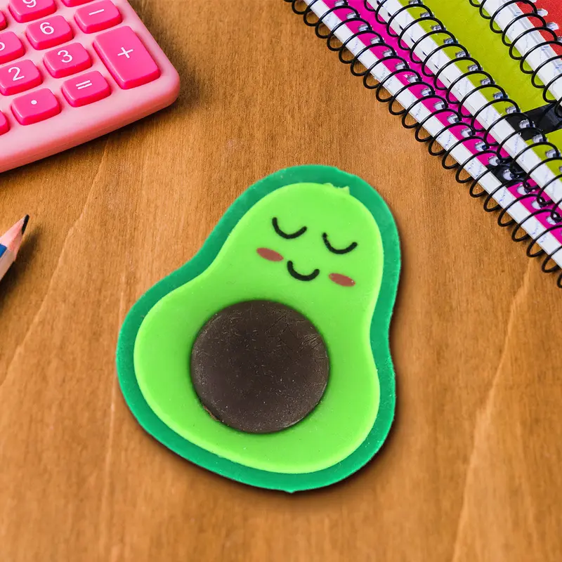 Set De 4 Gomas En Forma De Aguacate 2