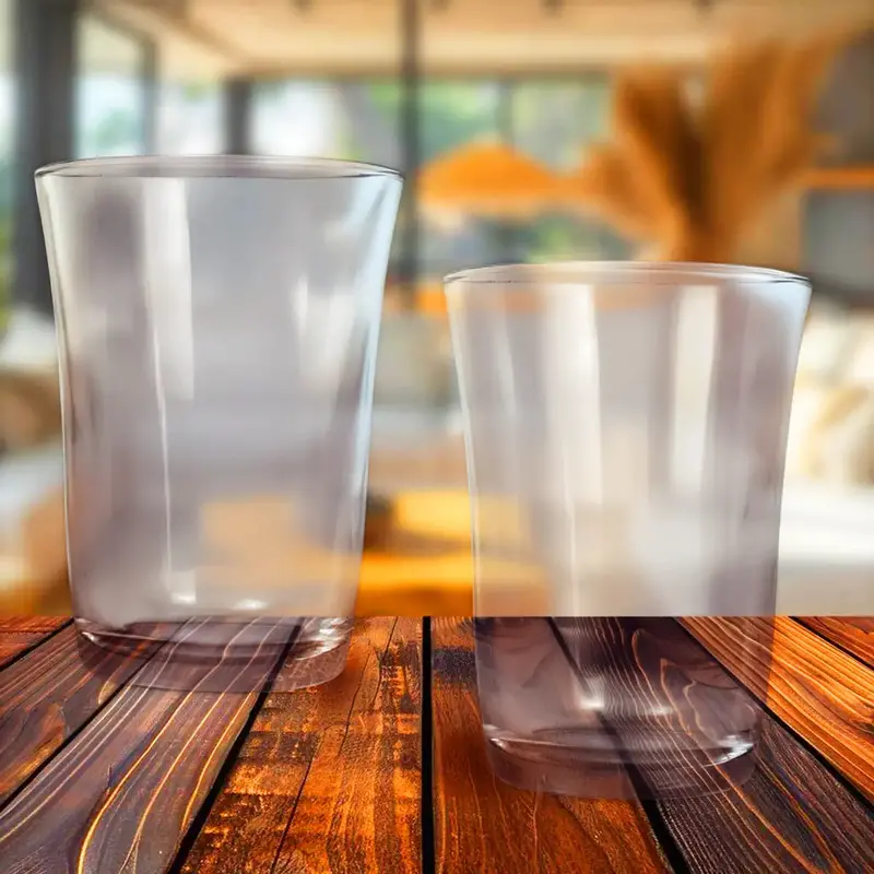 Set De 4 Vasos De Cristal, Libbey 2