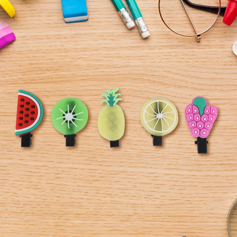 Set De 5 Clips En Forma De Frutas 2