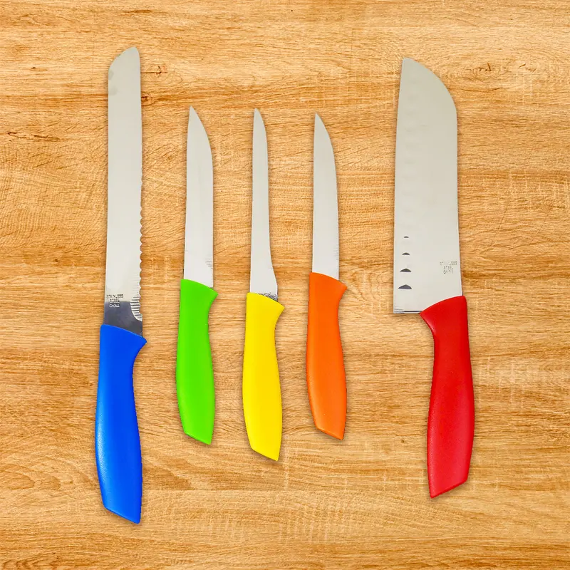 Set De 5 Cuchillos De Chef Profesional 1