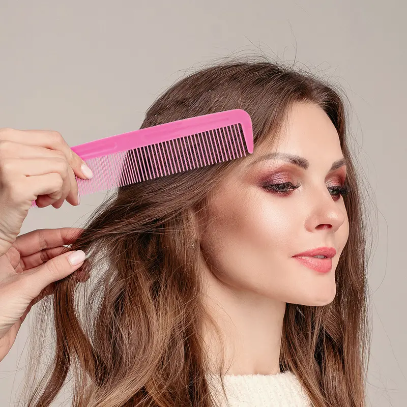 Set De 6 Peines Multifuncionales, Color Rosa 1