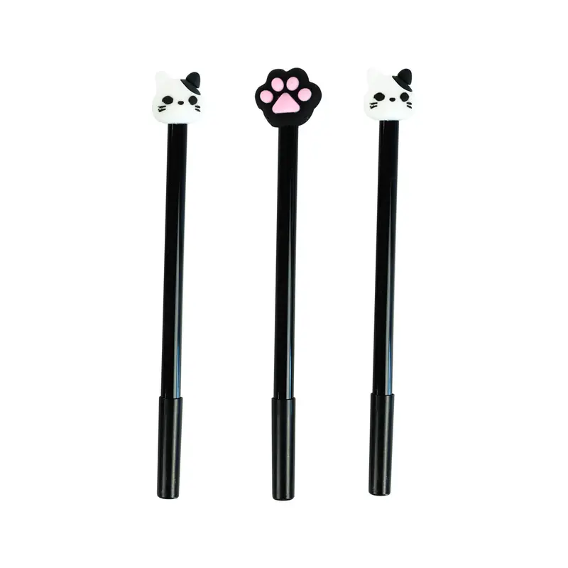 Set De Bolígrafos De Gato, 3 Piezas 2