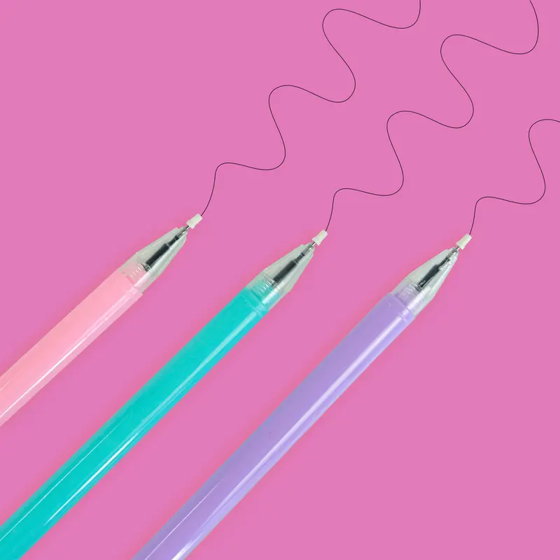 Set De Bolígrafos De Unicornio, 3 Piezas 2