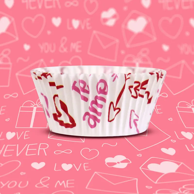 Set De Capacillos Y Palillos Decorativos Para San Valentín, 48 Piezas 2