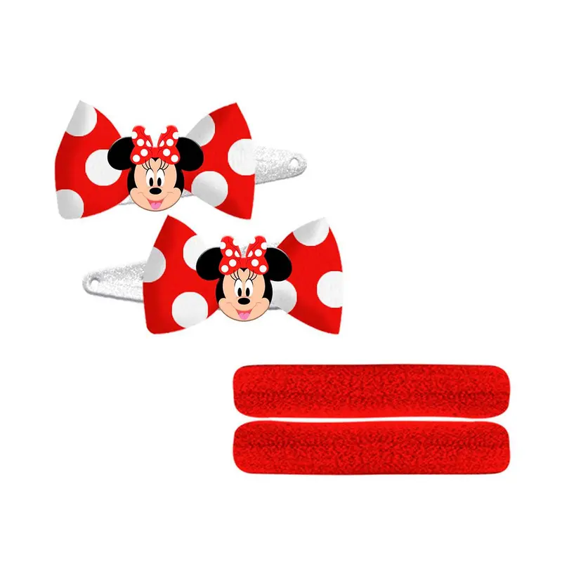 Set De Clips Y Ligas Con Diseño De Minnie, Edición Disney 100 2