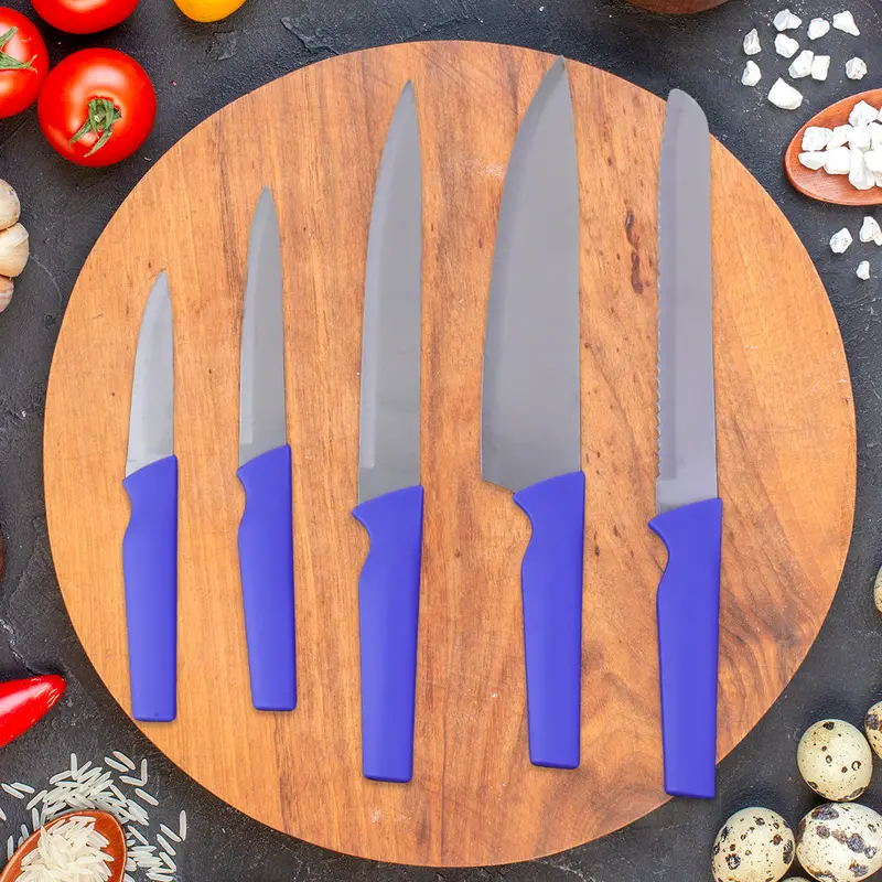 Set De Cuchillos Para Cocina, 5 Pzas 1