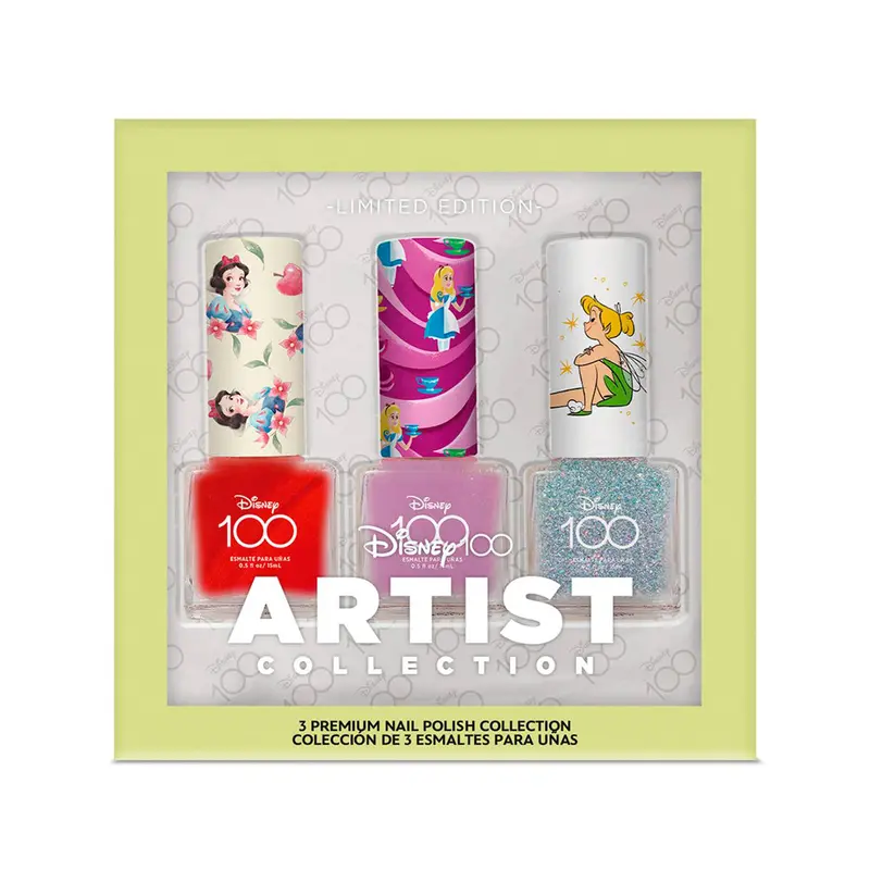 Set De Esmaltes De Uñas De Alta Duración, Disney 100 2