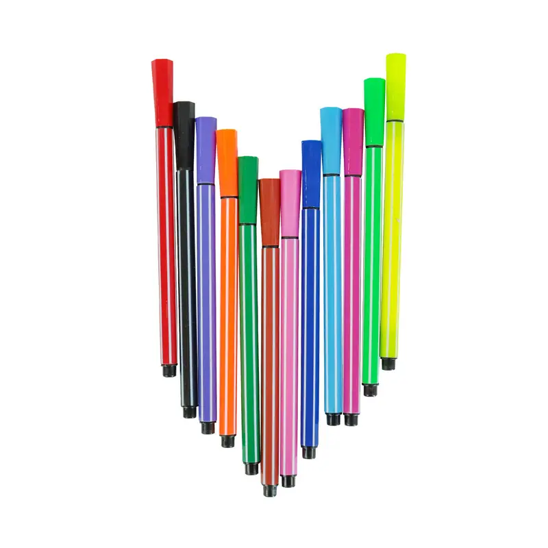Set De Increíbles Marcadores De Colores, 12 Piezas 2