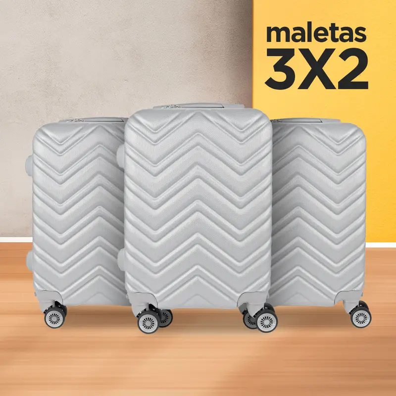 Set De Maletas De Viaje Astro: ¡Llévate 3 Y Paga 2!, 37X23x55cm 1