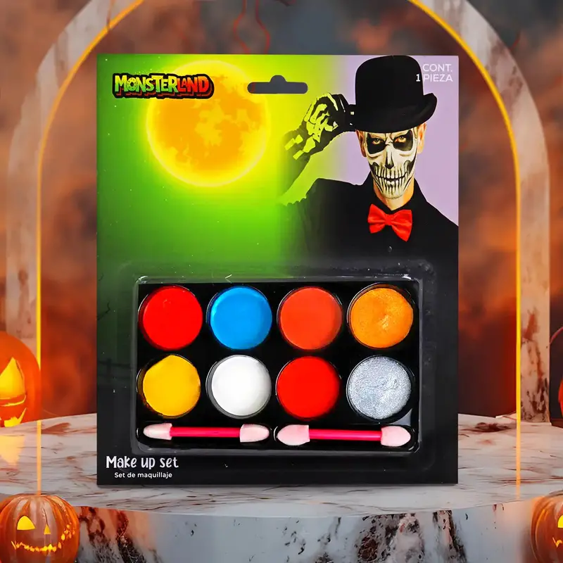 Set De Maquillaje Para Disfraz, Halloween 1