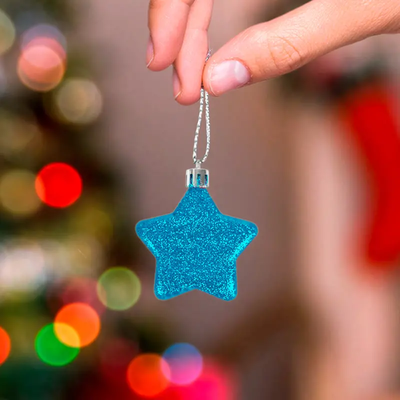 Set De Mini Estrellas, 6 Pzas, Color Azul 1