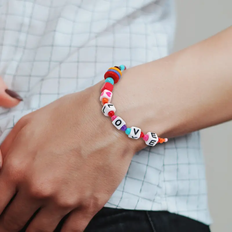Set De Pulseras Love, 2 Pza. 1