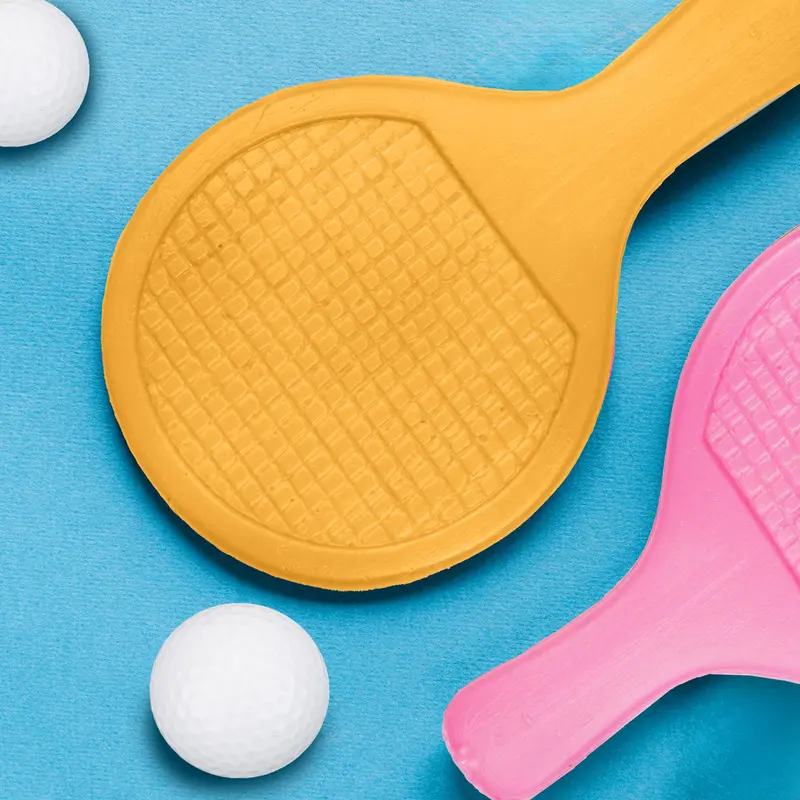 Set De Raquetas De Ping Pong Con Pelotas, 4 Pzas 2