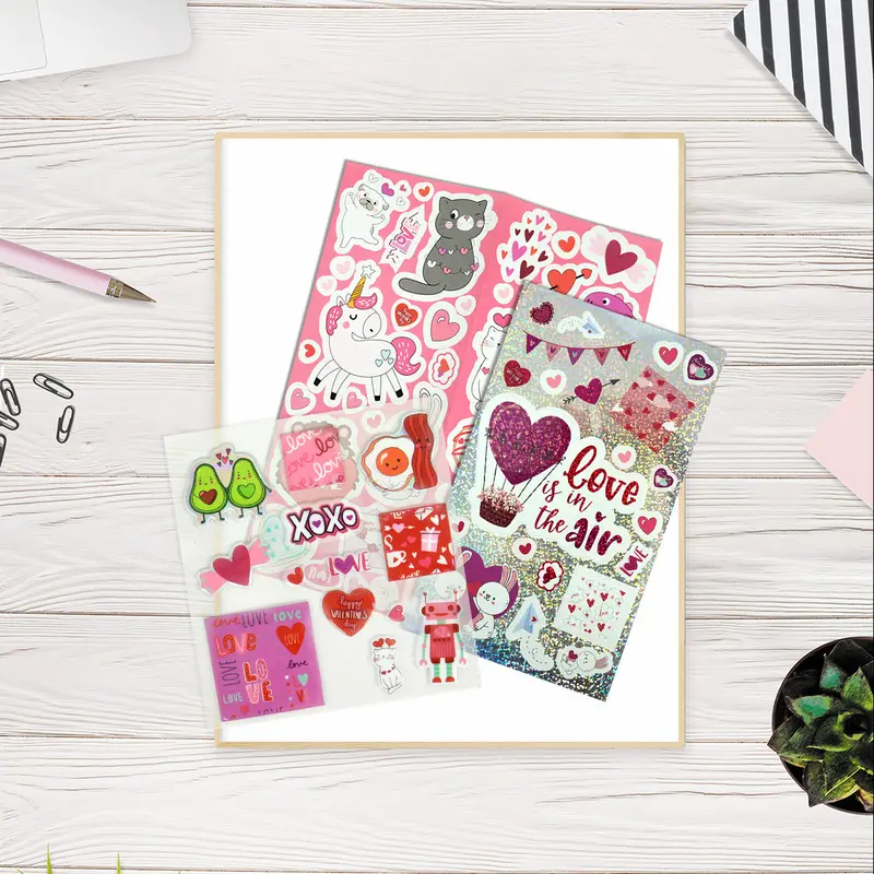 Set De Stickers In Love 1