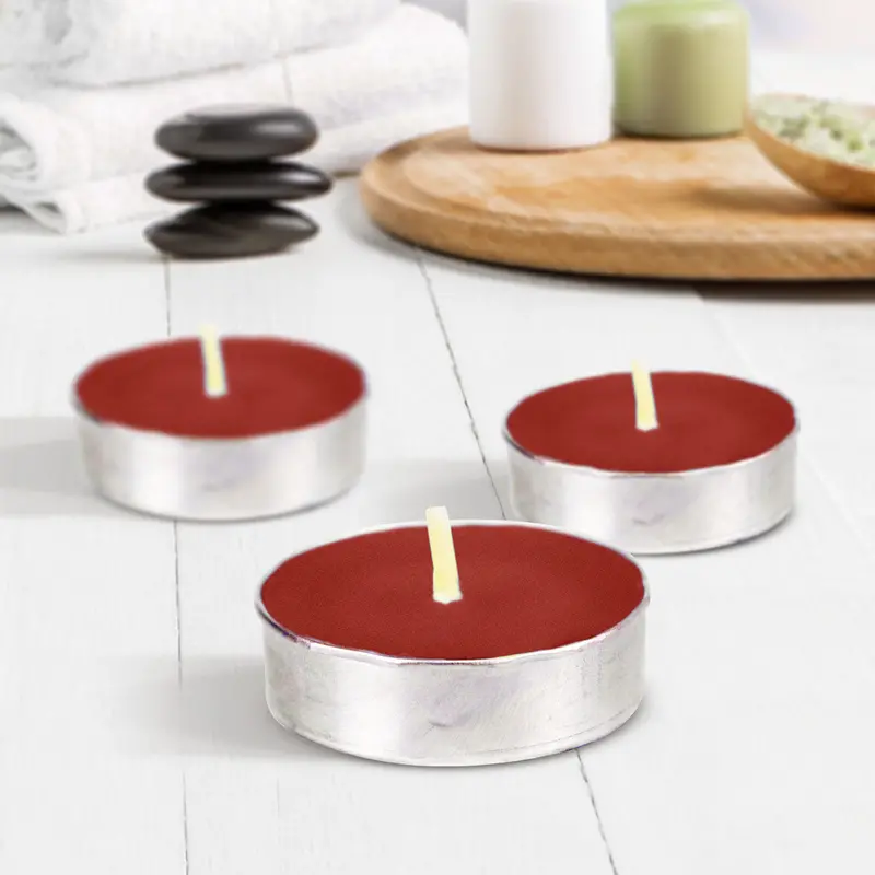 Set De Velas Lum Té Manzana 3Pza. 1