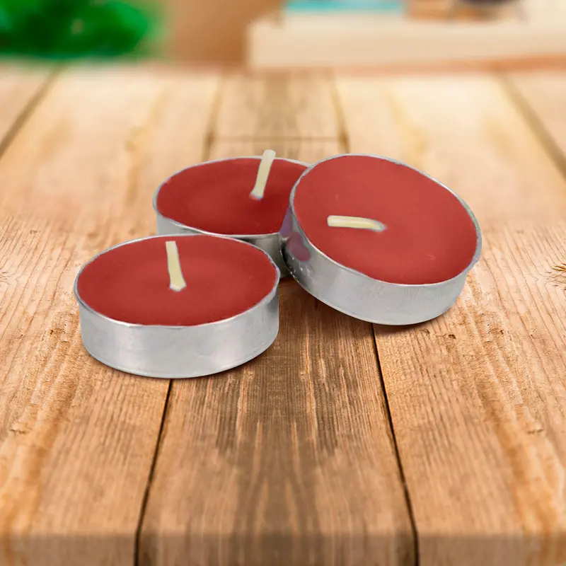 Set De Velas Lum Té Manzana 3Pza. 2