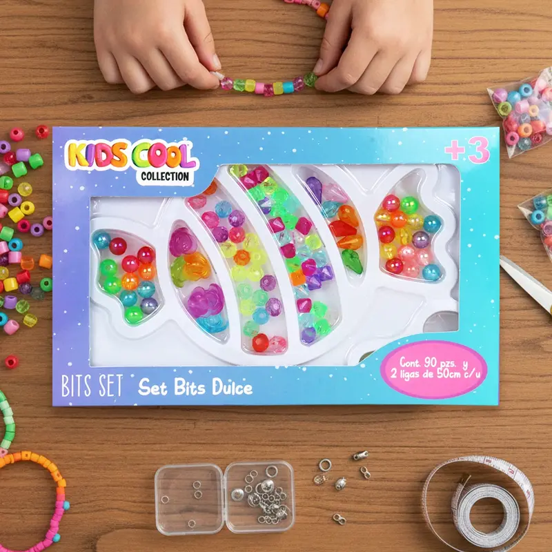 Set Diy De Cuentas, Dulce, Kids Cool 1