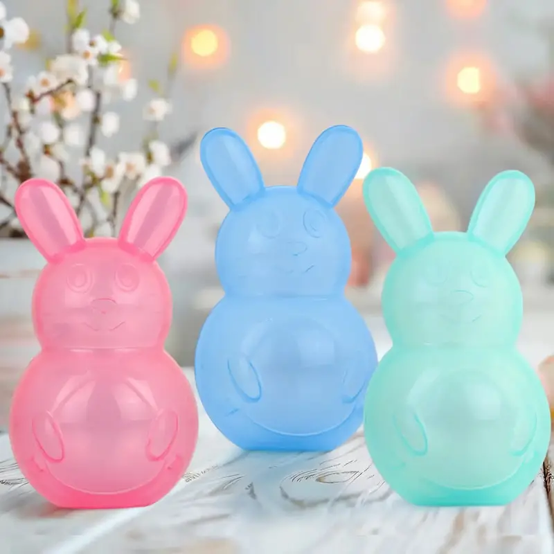 Set Huevitos Para Pascua, 3 Pzas, Colores Fríos 1