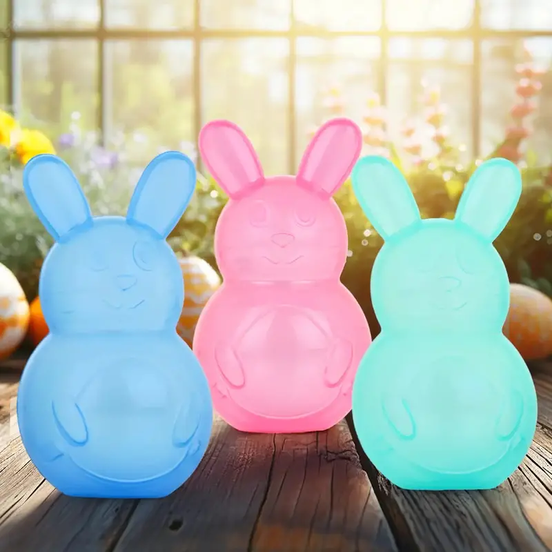 Set Huevitos Para Pascua, 3 Pzas, Colores Fríos 2