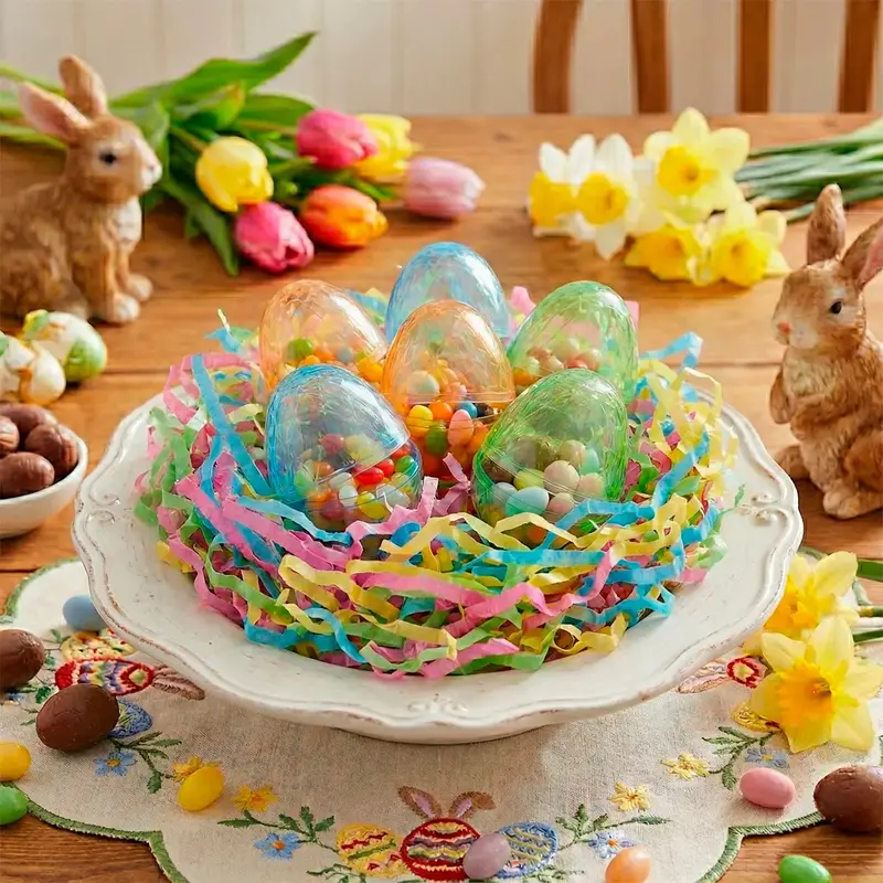 Set Huevitos Para Pascua, Diamante, 6 Pzas, Colores 1