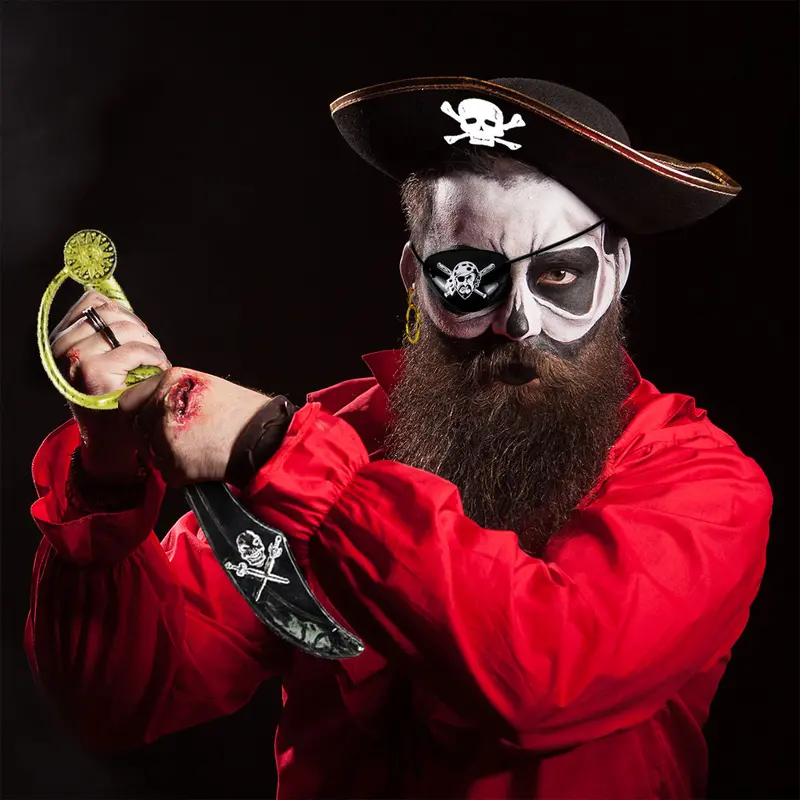 Set Maquillaje De Pirata 1