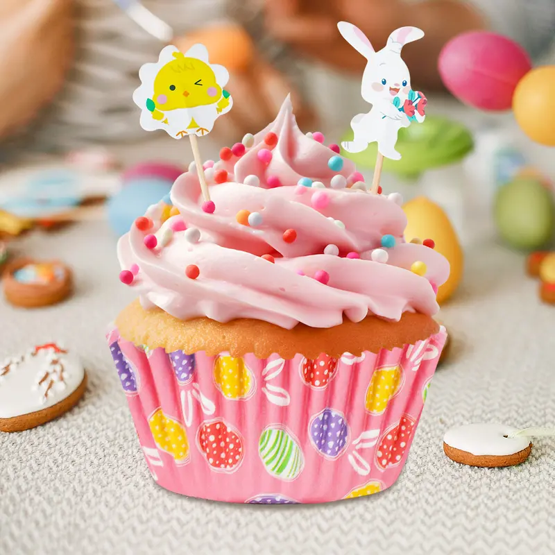 Set Para Decoración De Cupcakes, 48Pzas 1