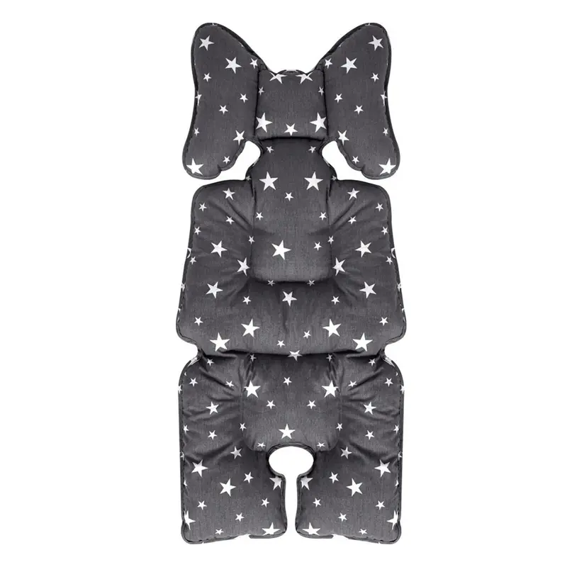 Sevi Bebe Stroller And Car Seat Cushion Grey Star 1