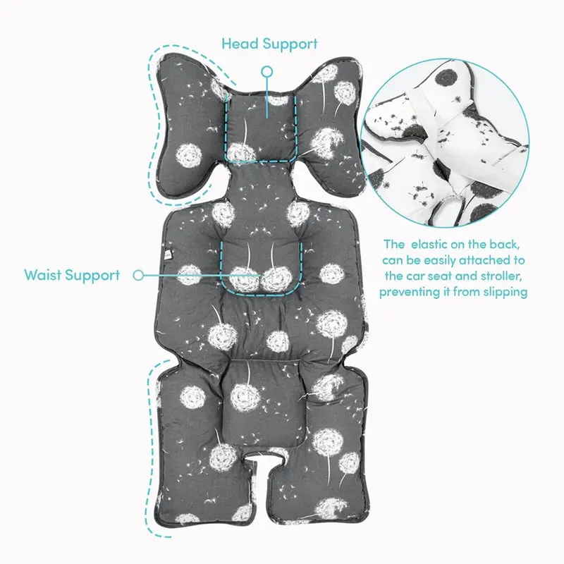 Sevi Bebe Stroller & Car Seat Cushion Dandelion 2