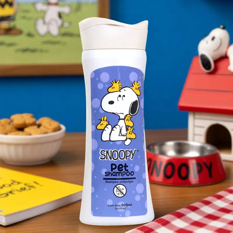 Shampoo Antipulgas Para Mascotas, Peanuts, 300 Ml 1