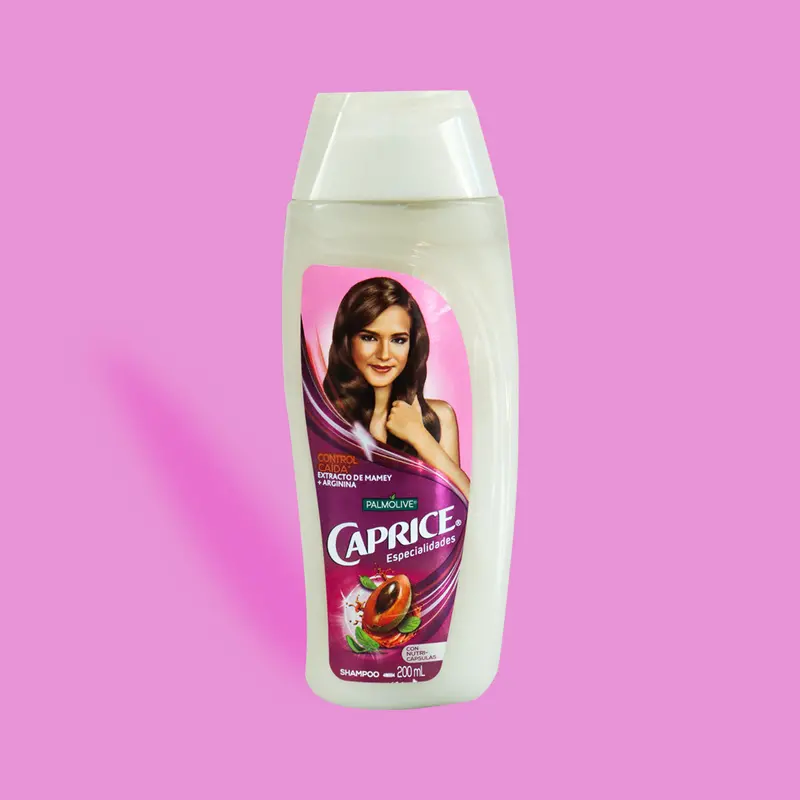 Shampoo Caprice, Extracto De Mamey Y Arginina, Control Caída, 200 Ml 1