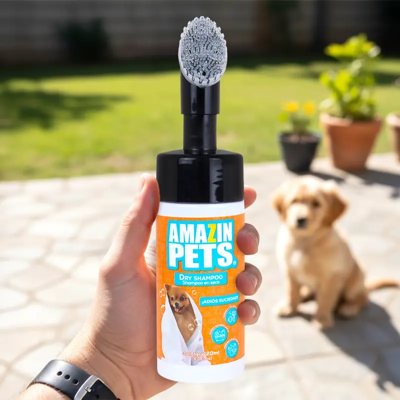 Shampoo En Seco Para Mascota, 120 Ml 1