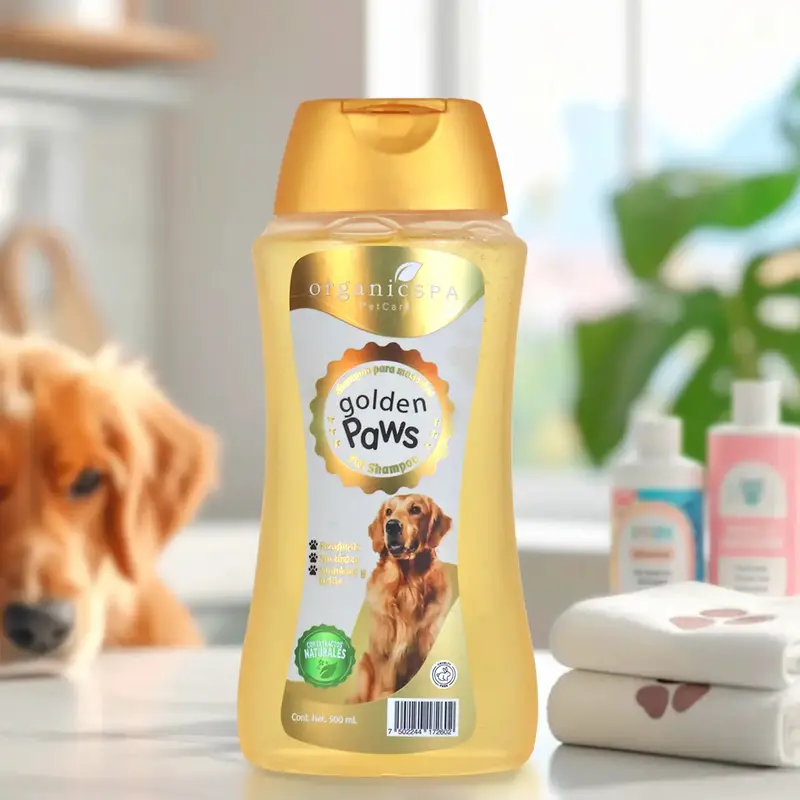 Shampoo Golden Paws, 500 Ml 1