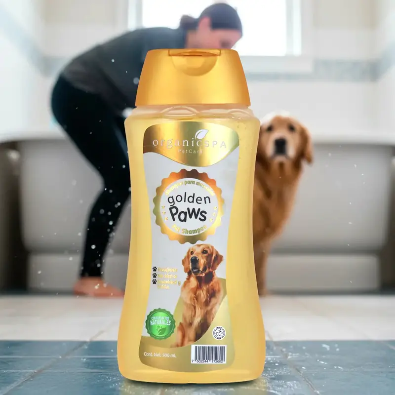 Shampoo Golden Paws, 500 Ml 2