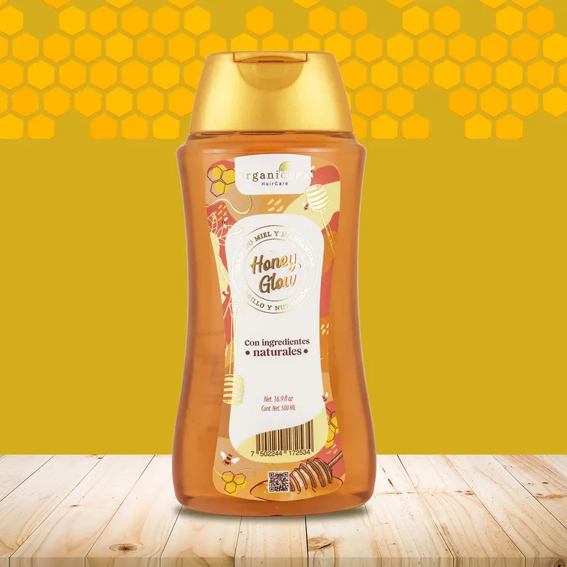 Shampoo, Honey Glow, Organicspa, 500 Ml 1