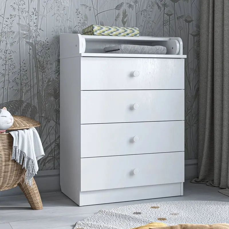 Shefa Kids 600 Changing Dressers - White 1