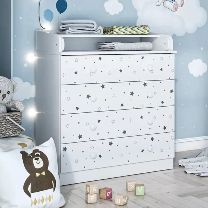 Shefa Kids 800 Changing Dresser - Starlight 1