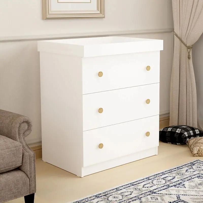 Shefa Kids 888 Changing Dresser - White 1