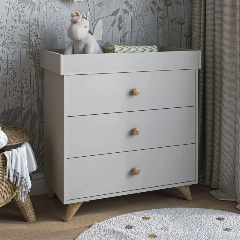 Shefa Kids 890 Changing Dresser - Grey 1