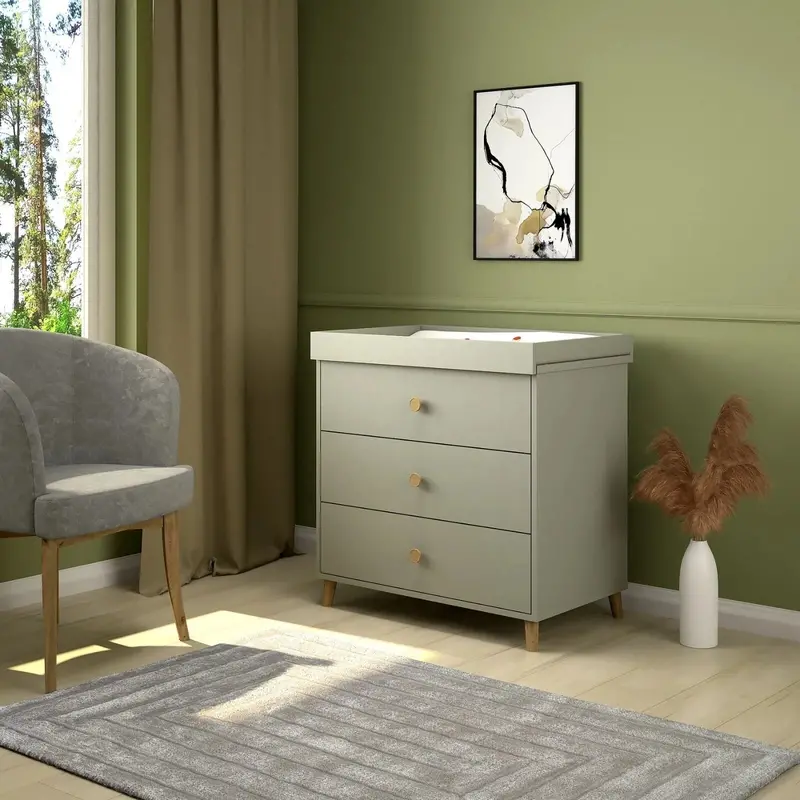 Shefa Kids 890 Changing Dresser - Grey 2