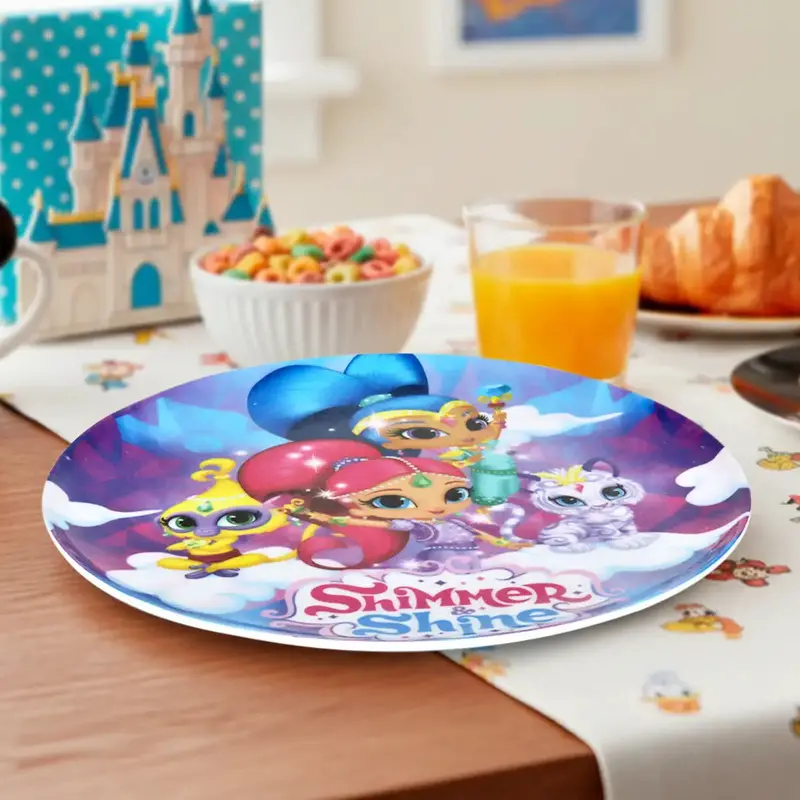 Shimmer & Shine, Plato De Plástico 2
