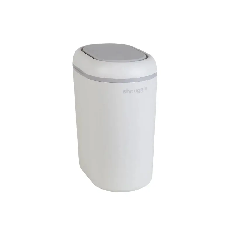 Shnuggle Eco-Touch Nappy Bin - White 1
