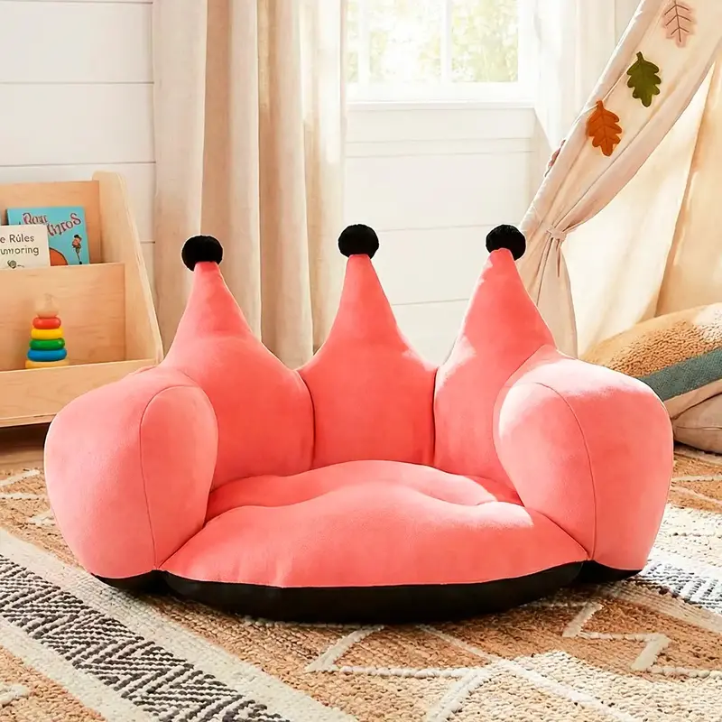 Sillón Corona Infantil, Color Rosa 1