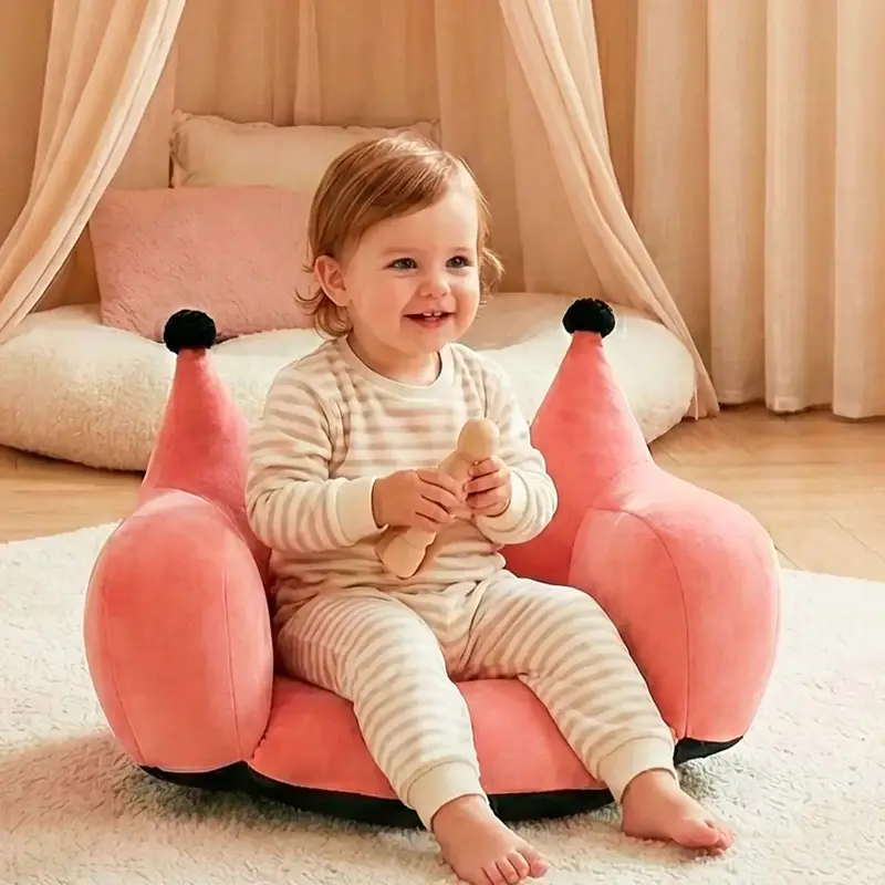 Sillón Corona Infantil, Color Rosa 2
