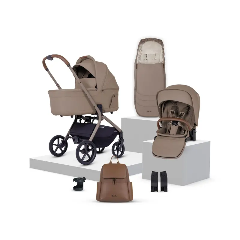 Silver Cross Breez Accessory Bundle In Champagne 1