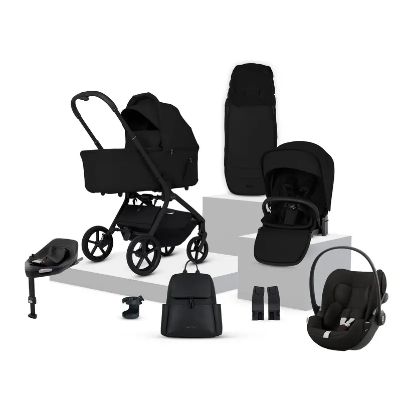 Silver Cross Breez Cybex Bundle In Onyx 1