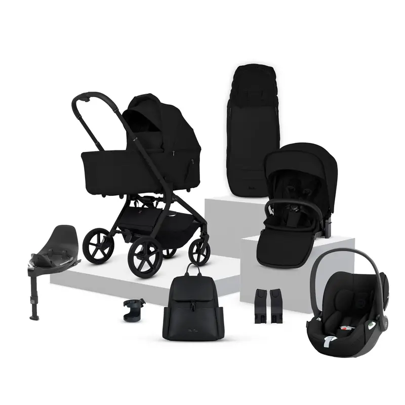 Silver Cross Breez Cybex Bundle In Onyx 2